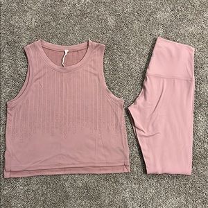 Bubblegum Pink Lululemon Set